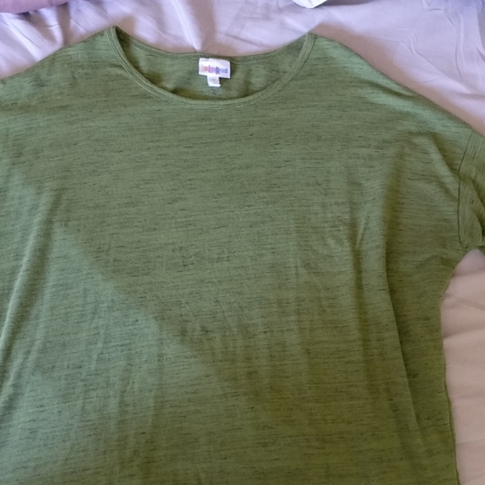 Heathered Olive Green Irma Top
